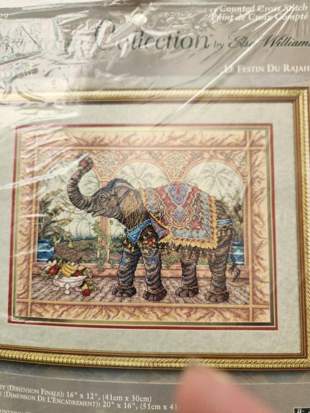 Rajah's Feast Counted Cross-stitched No. 03229 Original Creative Needlecrafts